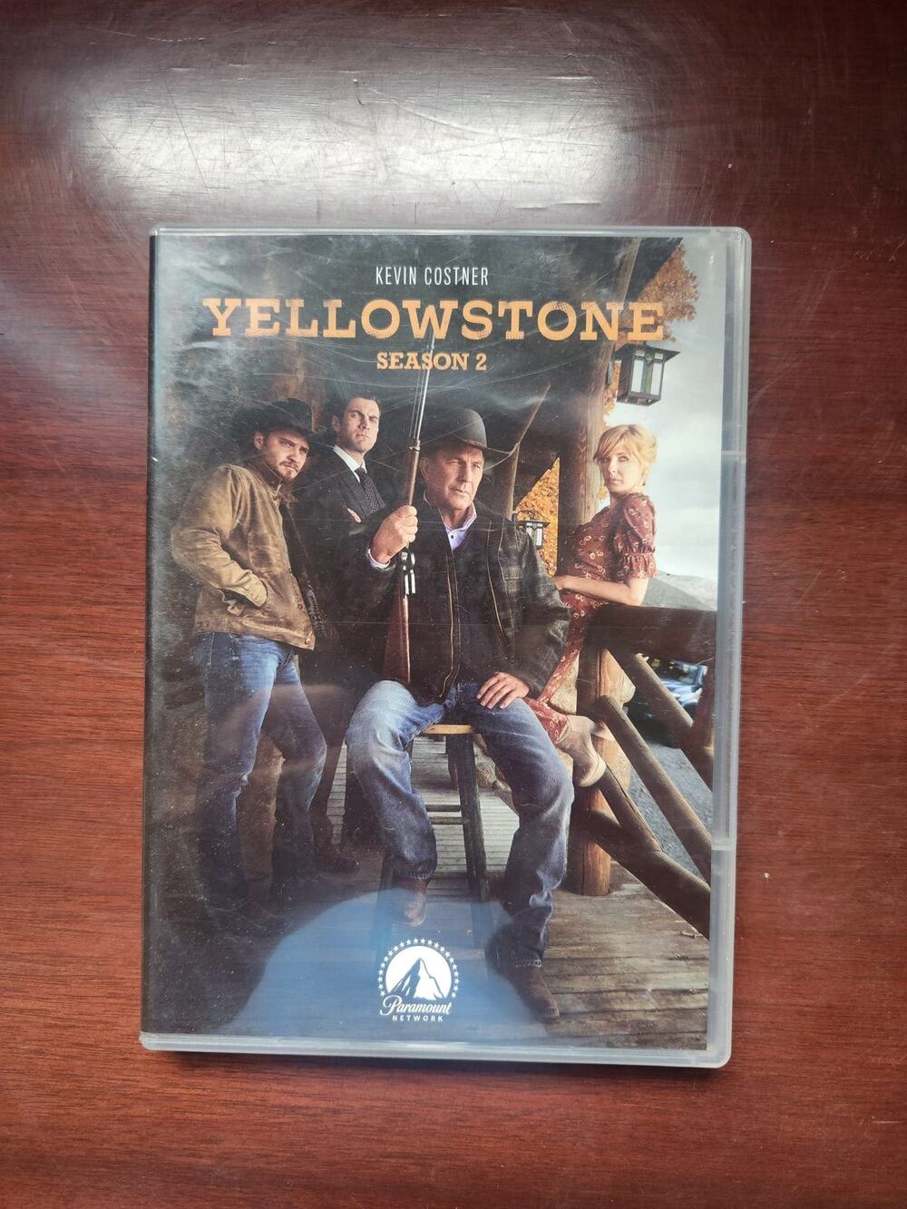 Yellowstone Season 2 DVD Complete Second Season Kevin Costner 4 Disc Set